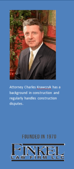 Attorney Charles Krawczyk & Construction Law